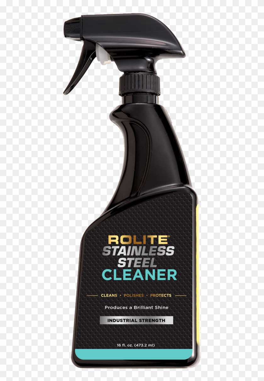 Rolite Stainless Steel Cleaner 16oz Spray Bottle - Flat Matte Finish Cleaner Clipart