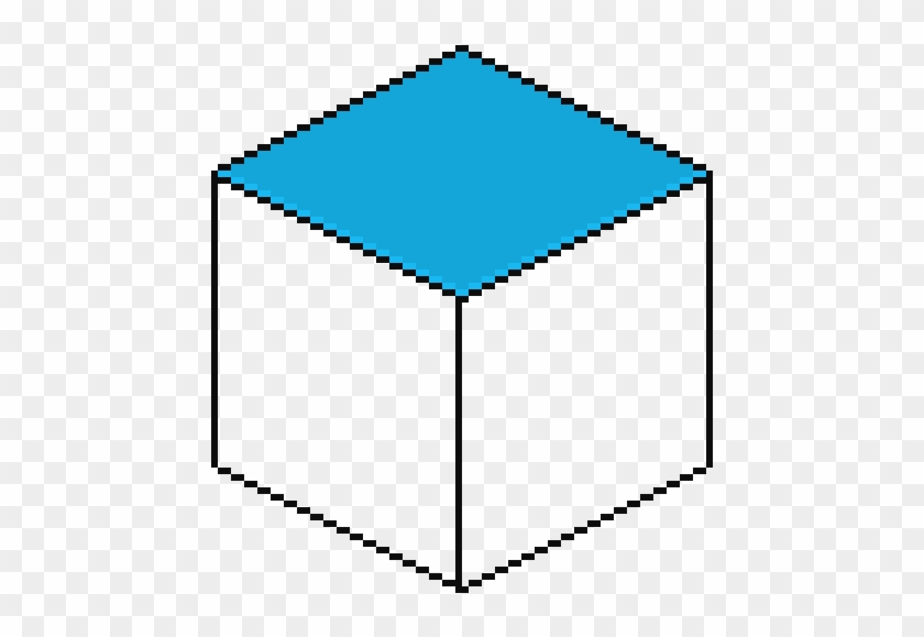 Ahora Tenemos Que Borrar Esas Líneas Negras Debajo - Cube One Side Shaded Clipart