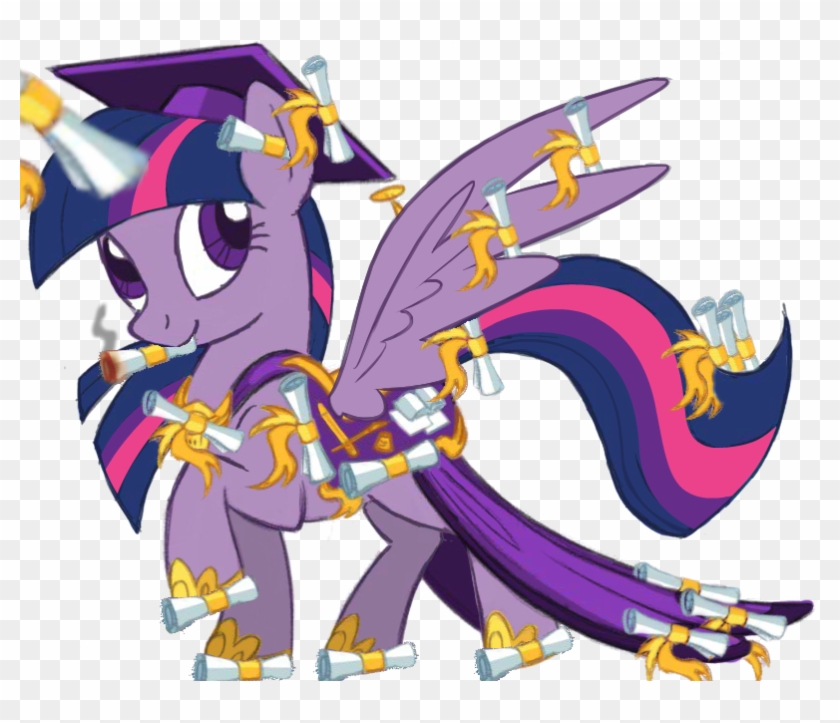 420 Blaze It, Alicorn, Edit, Female, Graduation, Leak, - Mylittlepony Clipart