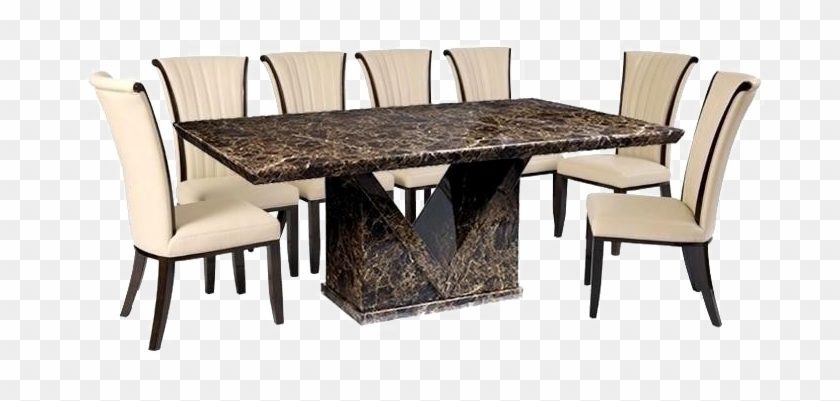 Elegant Table Png Background Image - Dining Table Set Marble Clipart