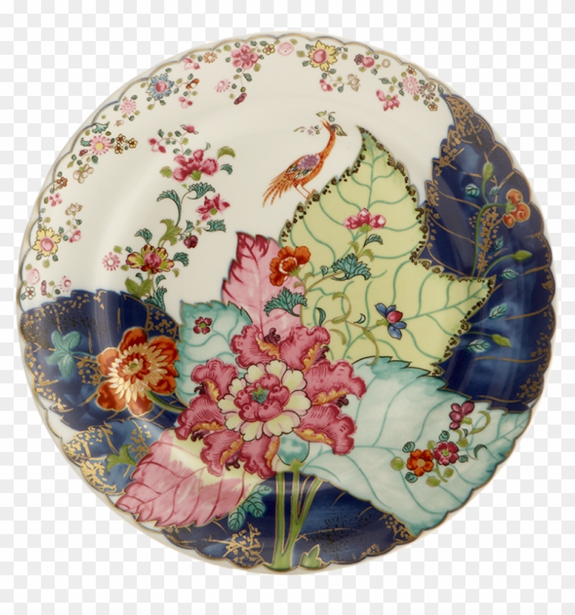 Mottahedeh Tobacco Leaf Dinner Plate Y2336 - Mottahedeh Tobacco Leaf Clipart #4602822