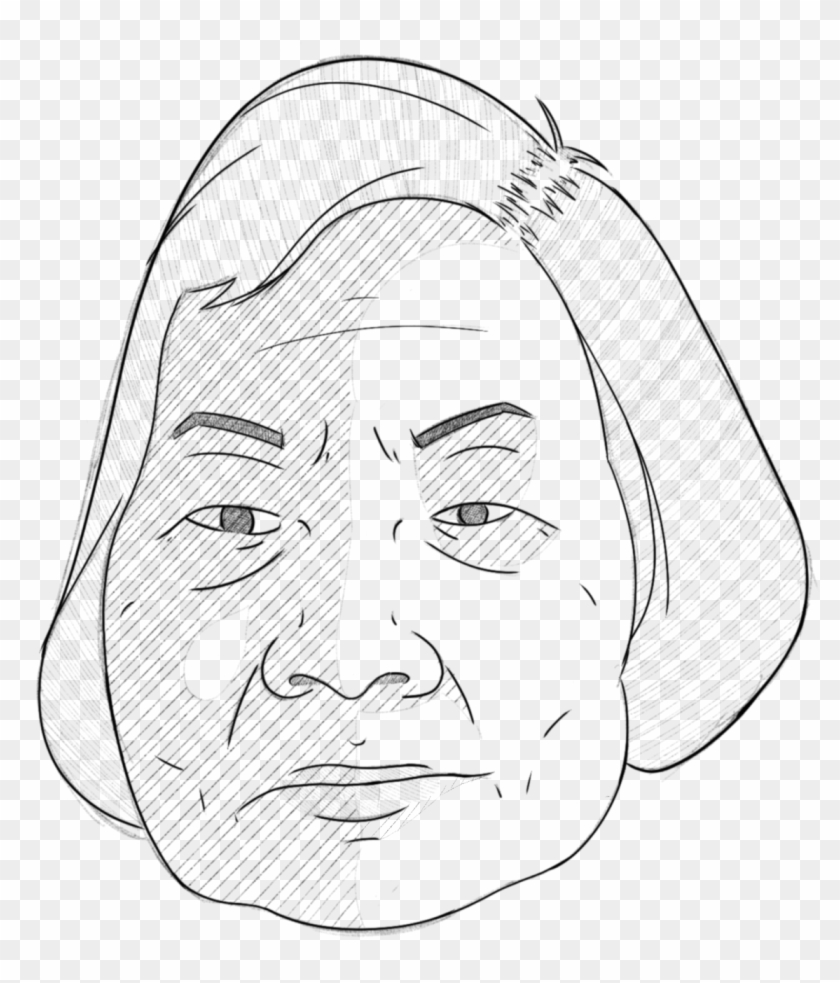 September 17, A Hot Sunday Evening, The Three Of Us - Sketch Clipart