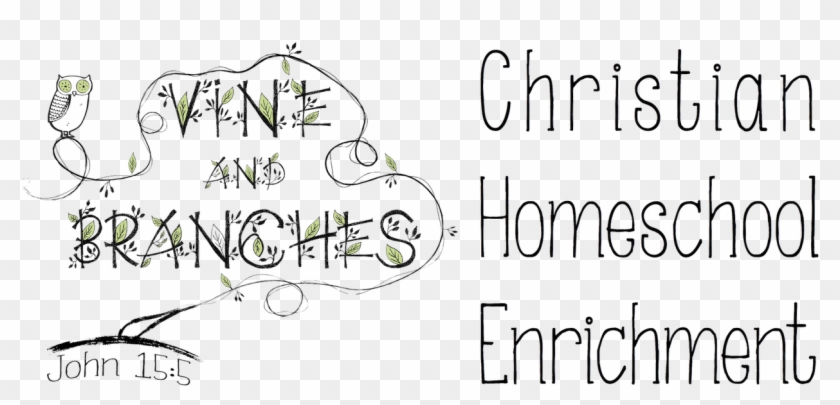 Vine & Branches Exists To Encourage And Enrich Parents - Calligraphy Clipart