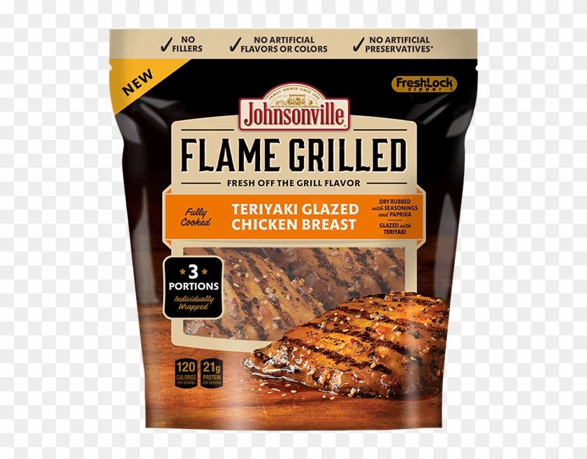 Johnsonville Flame Grilled Chicken Clipart #4604139