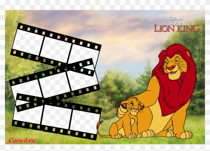 Rei Leao - Convite De Aniversário Rei Leão Clipart