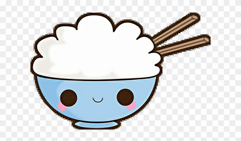 #kawaii #rice #arroz #cute #pretty #freetoedit - Cute Rice Clipart - Png Download #4604470