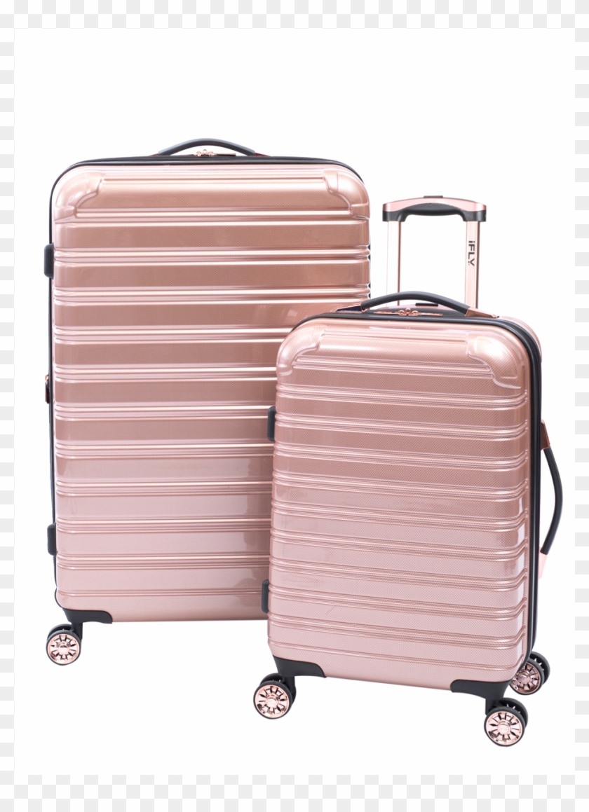 ifly rose gold luggage