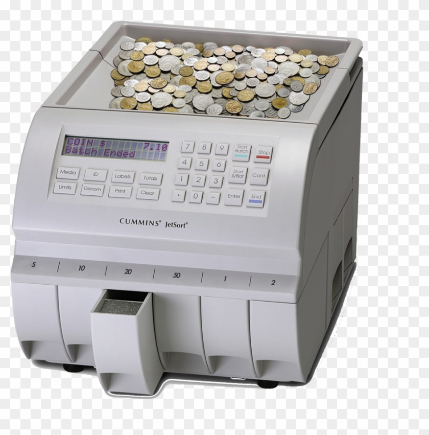 Counting The Cost Of The New £1 Coin - Electronics Clipart