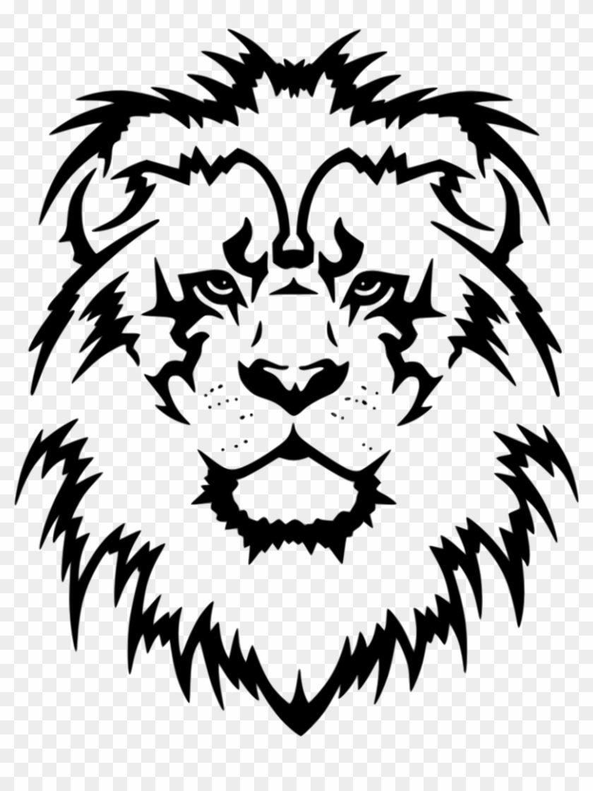 Lion Tattoo Clipart