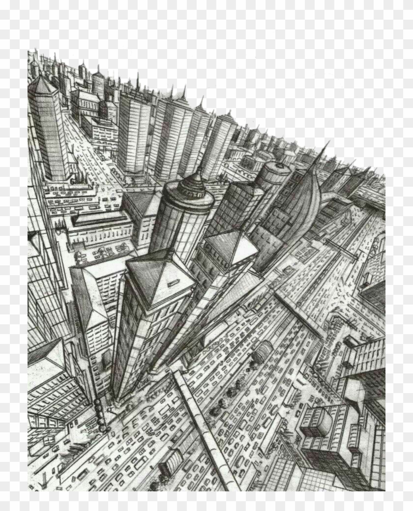 Worm S Eye - 3 Point Perspective Ideas Clipart