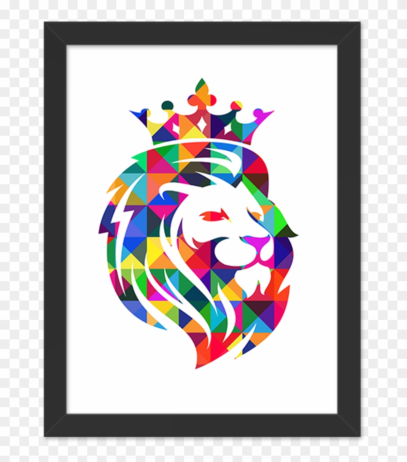 Quadro Leão - Illustration Clipart #4604713