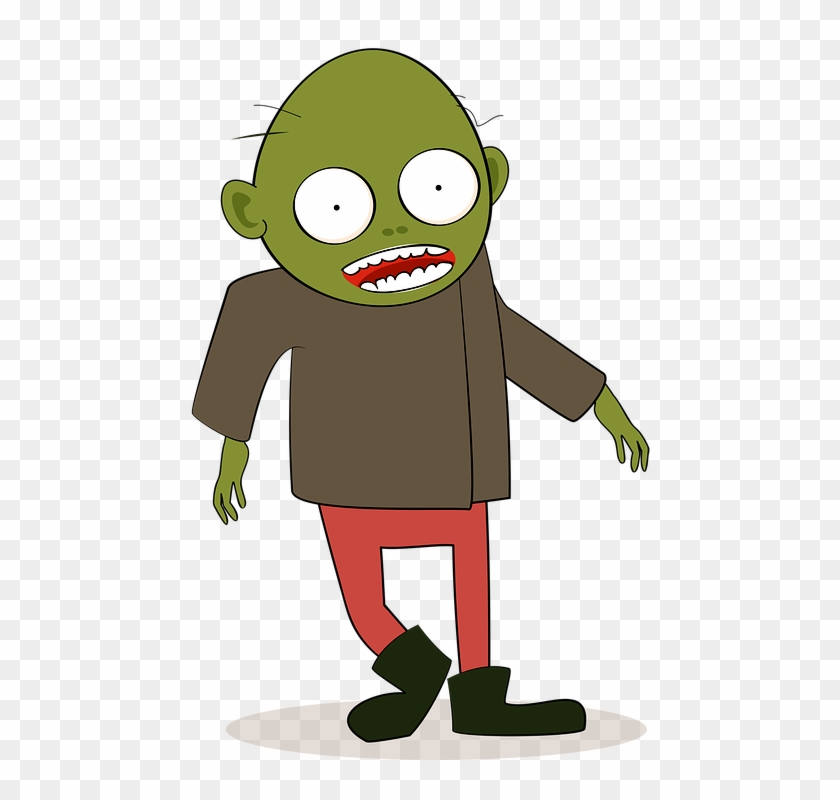 Zombie Cartoon Clipart #4604827