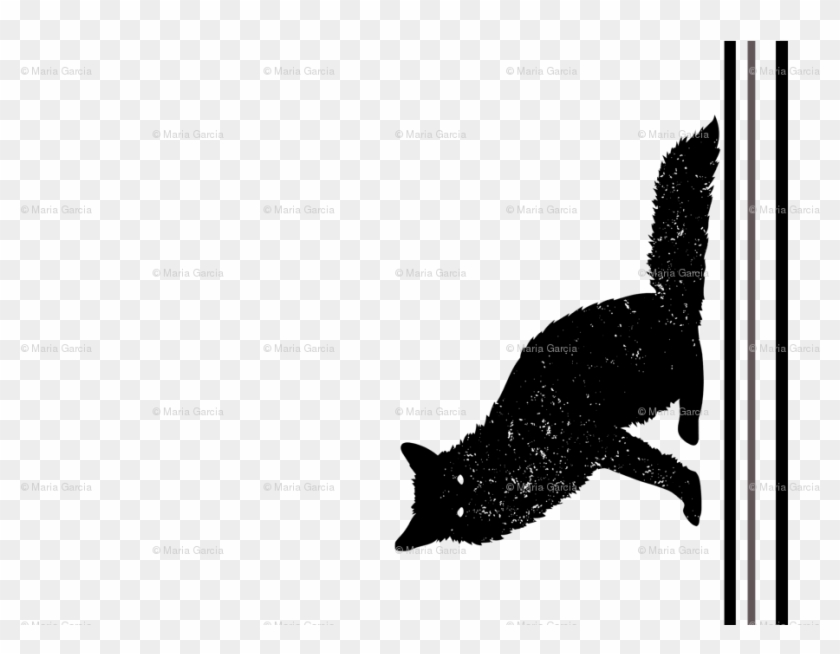 Cat Jumps Clipart #4604862
