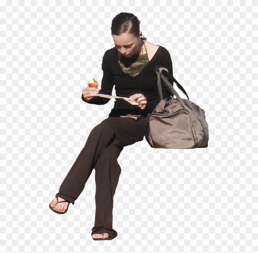 Thumb Image - Personas Sentadas Para Photoshop Clipart