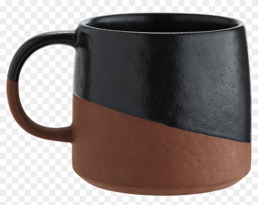 Two Tone Terracotta & Black Mug - Mug Clipart