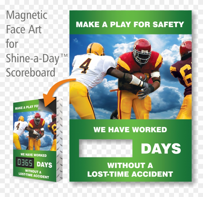 Changeable Shine A Day™ Magnetic Face For Scoreboard - Banner Clipart