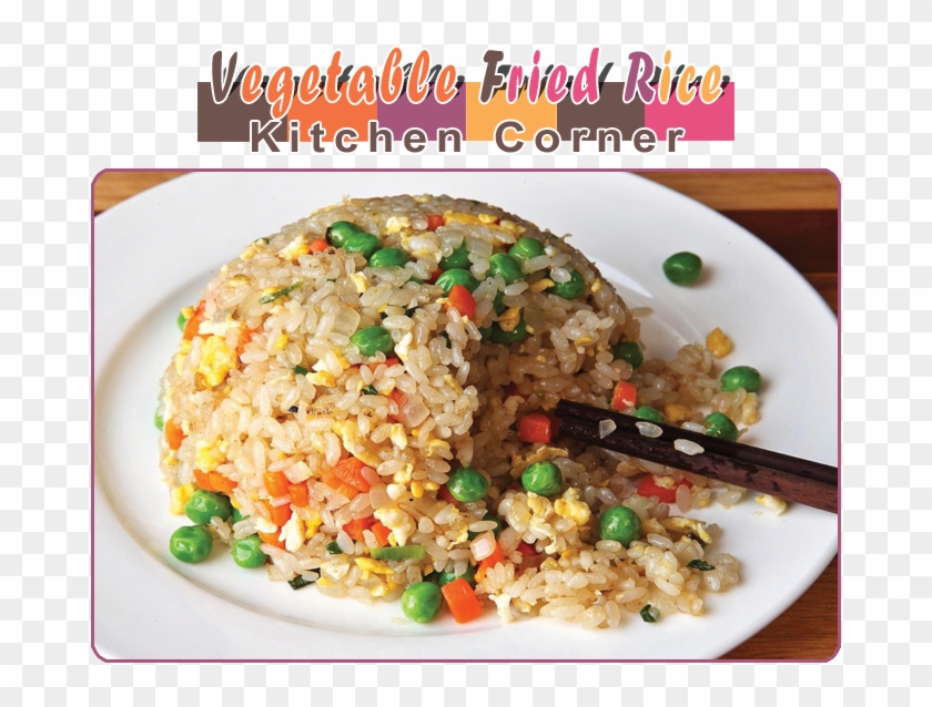 Vegetable Fried Rice - Rice Clipart #4605829