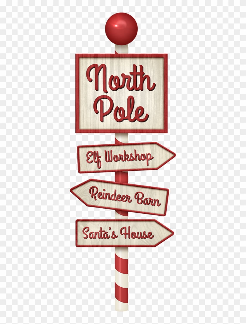 Kaagard Northpole Northpole Sign - Clipart North Pole Sign - Png Download