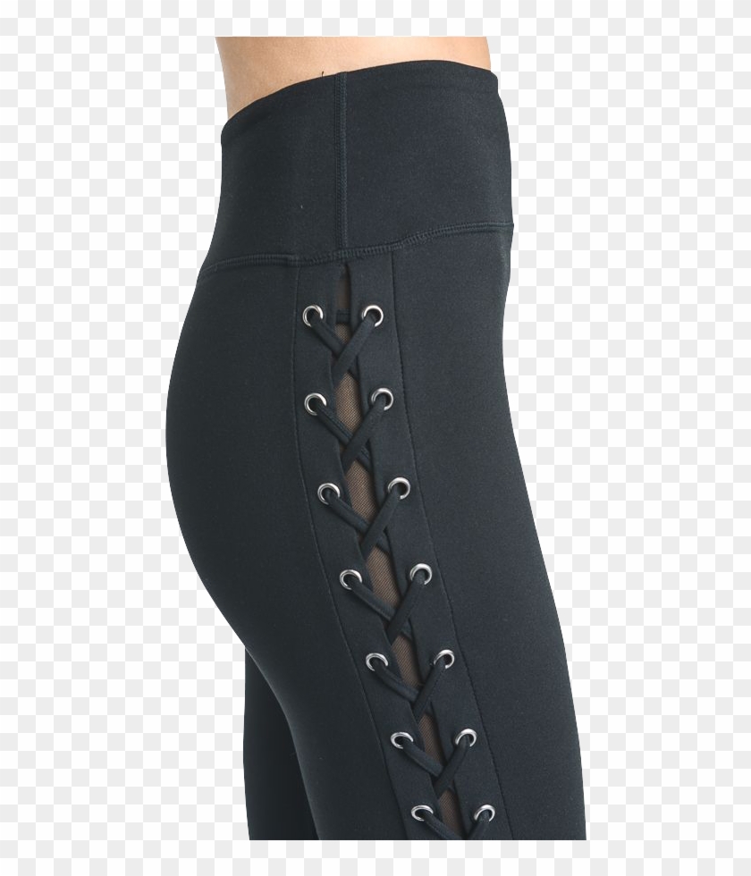 Lace Up Leggings - Tights Clipart #4606053
