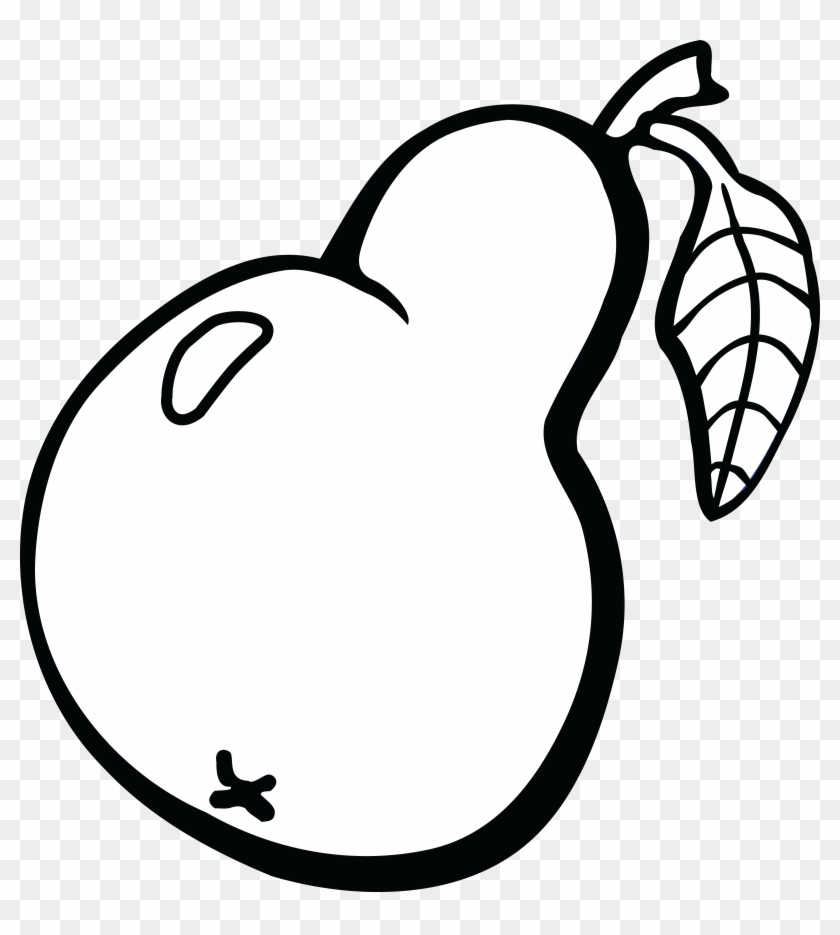 Pear Clipart Coloring - Clipart Image Of Pear - Png Download #4606430