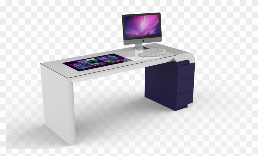 Produto Híbrido, Misto De Mobiliário De Escritório - Computer Desk Clipart