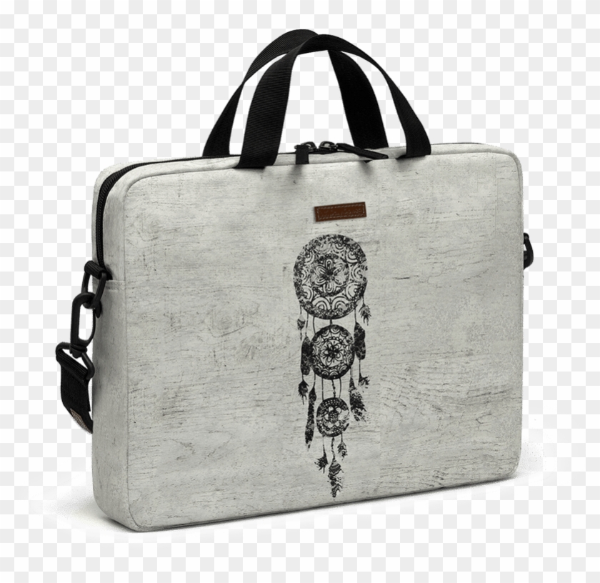 Dailyobjects Hipster Lace Black Dreamcatcher On White - Messenger Bag Clipart