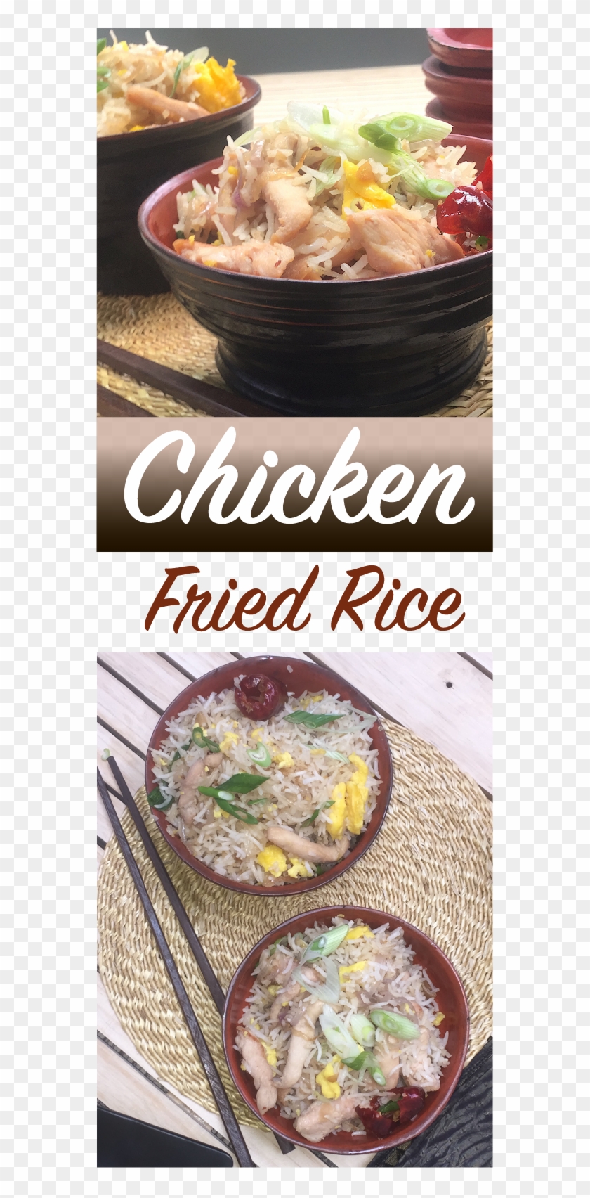 Chicken Fried Rice Recipe - Biryani Clipart #4606868