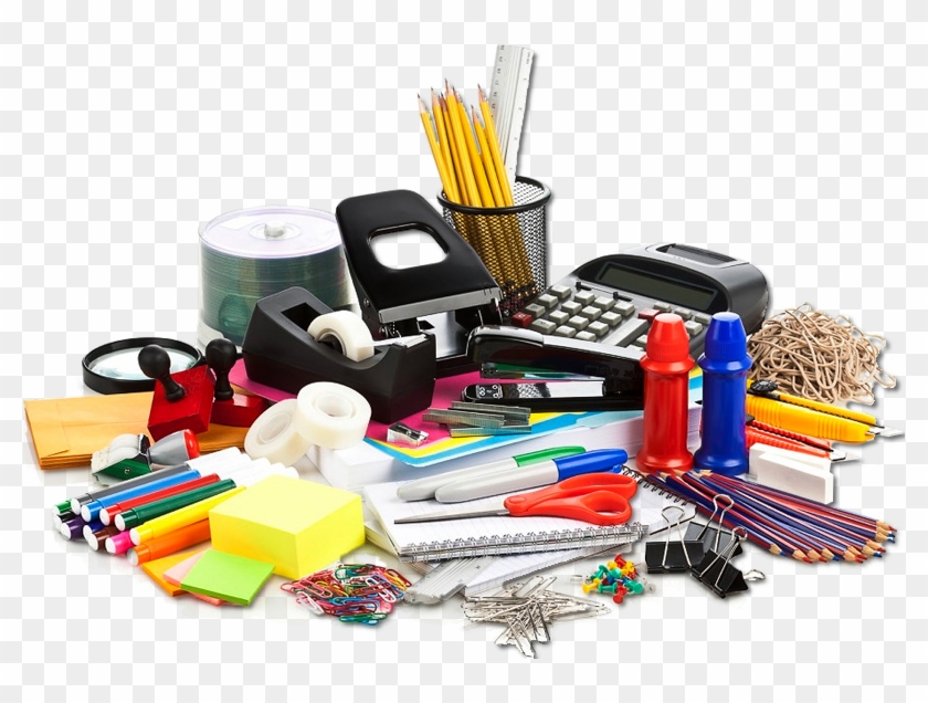 Material De Escritorio Png - Articulos De Papeleria Png Clipart #4606990