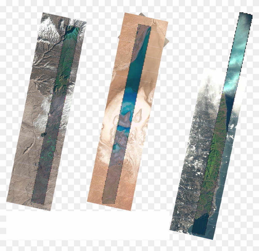 The Thin Strip Is A Single Hyperion Image, Rendered - Wood Clipart