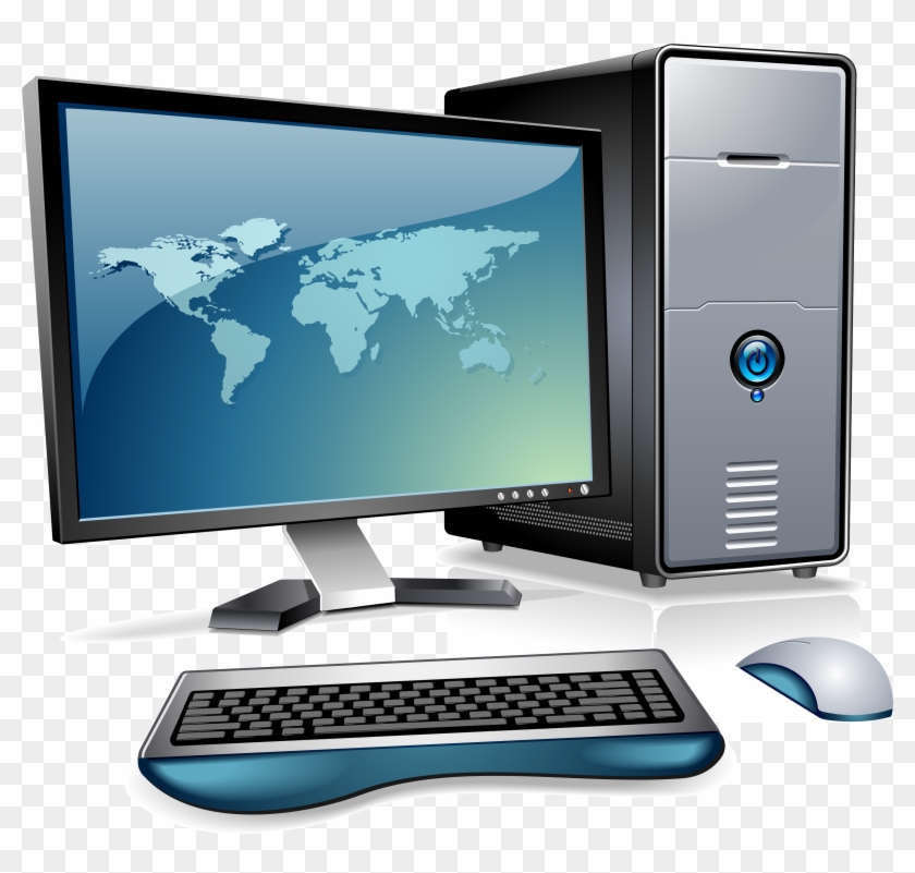 La Computadora - Computer Clip Art Design - Png Download