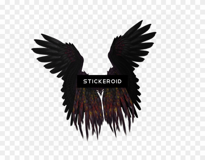 Black Wings Png Clipart #4607423