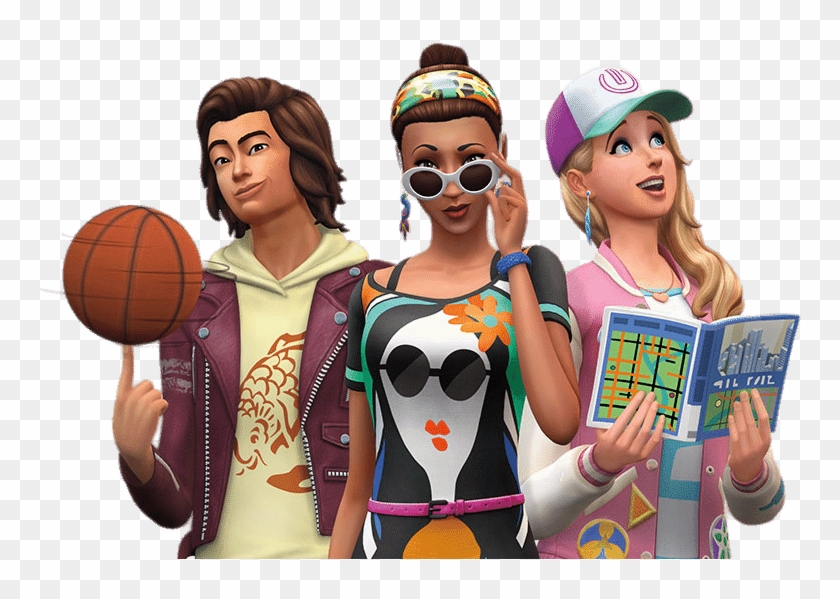 Descargar - Sims 4 City Living Theme Ps4 Clipart #4607779