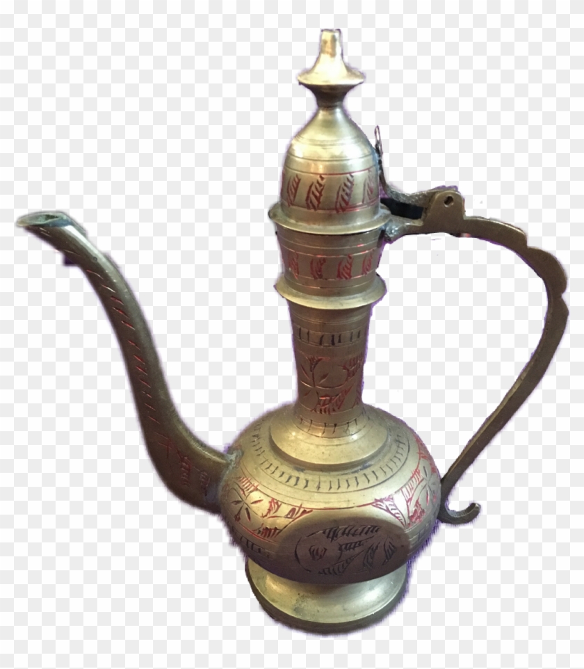 #hookah #lamp #aladdin - Brass Clipart #4607989
