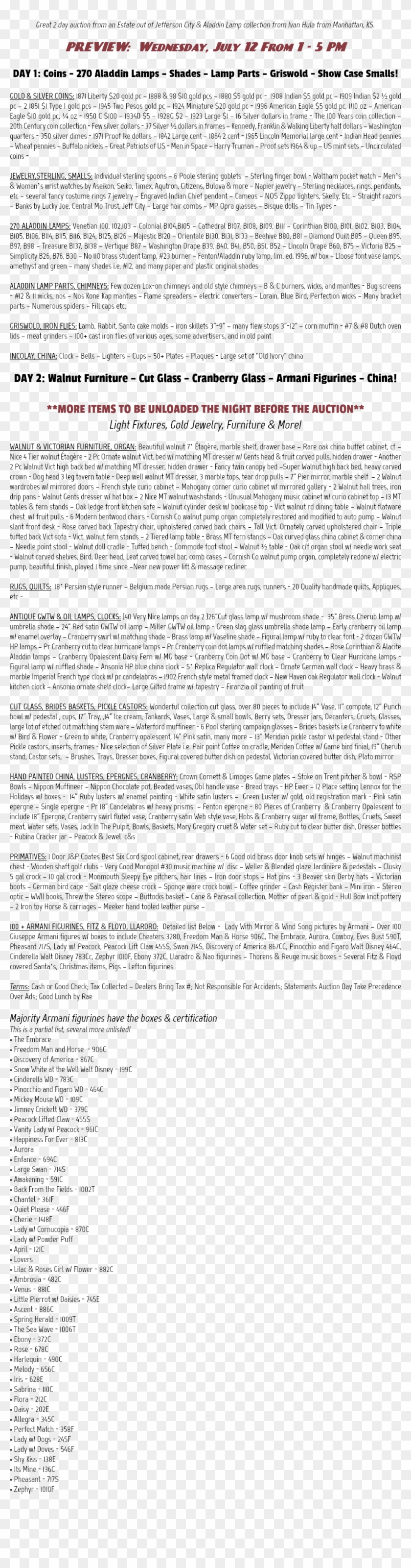 Great 2 Day Auction From An Estate Out Of Jefferson - Alphabetized Bible Clipart