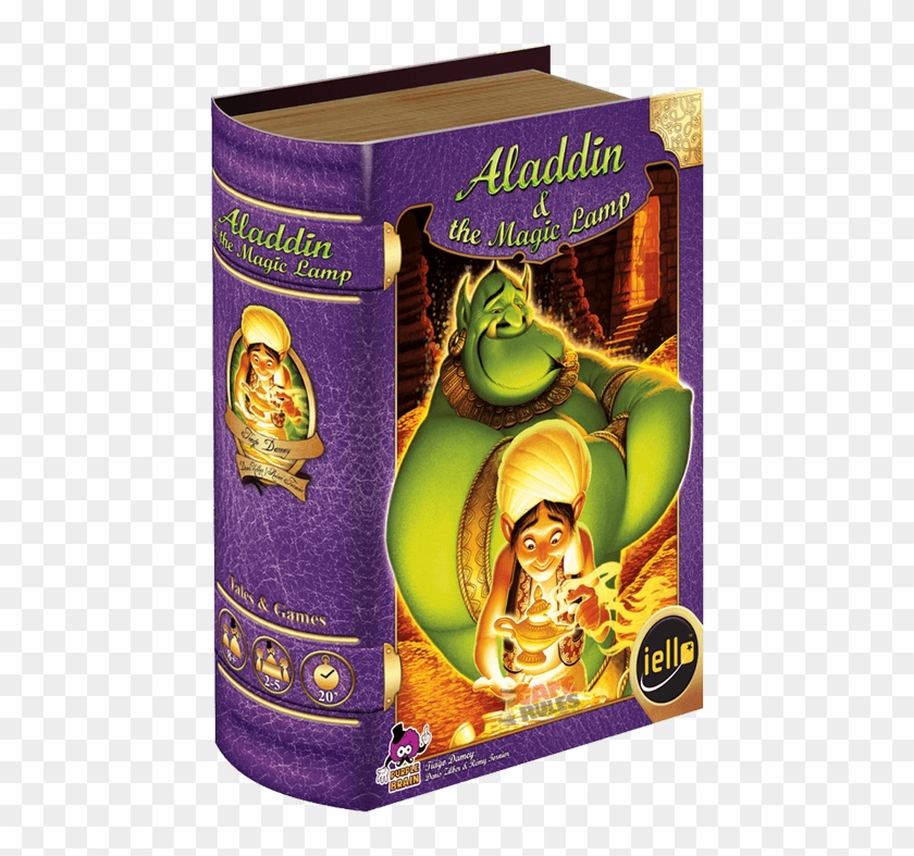Aladdin And The Magic Lamp Iello , Png Download - Aladdin And The Magic Lamp Board Game Clipart #4608139