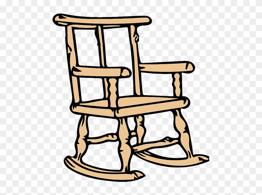 Furniture Chair Back - Rocking Chair Clipart Png Transparent Png #4608489