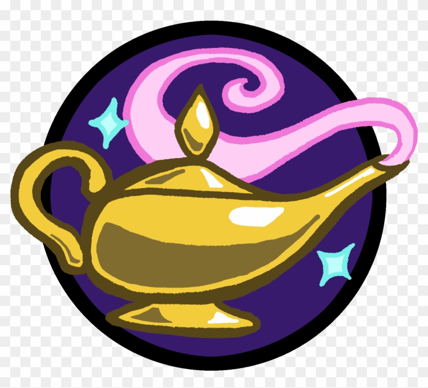 Lamp Clipart Aladdin - Circle - Png Download #4608517