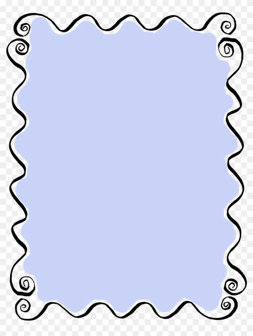 Drawing Frame Hand Drawn - Frame Border Clipart - Png Download #4608556