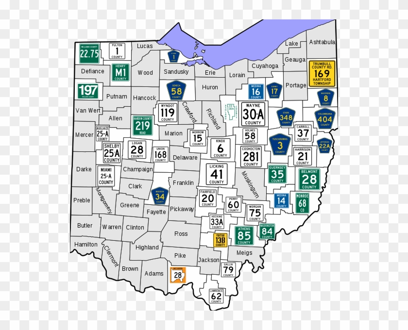 Regular Expressions To The Rescue - Ohio Counties Clipart