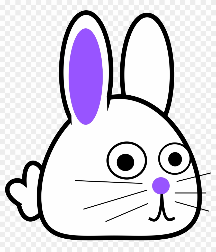 Free Library Spring Bunny Big Image Png - Easy Baby Wolf Drawing Clipart
