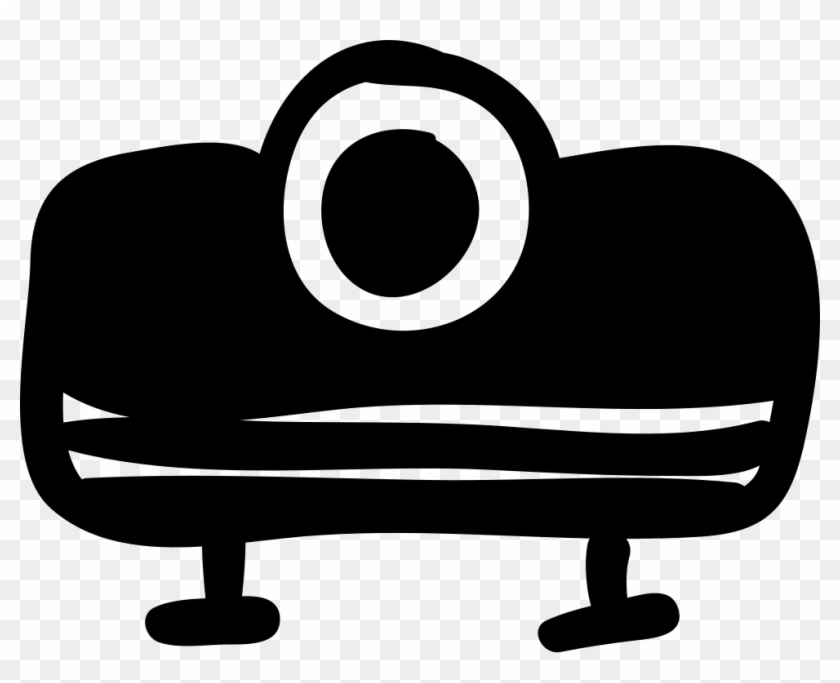 Multimedia Projector Hand Drawn Tool Comments Clipart