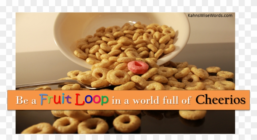 Be A Fruit Loop - Breakfast Cereal Clipart #4609296