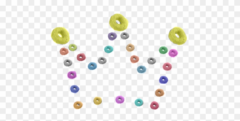Fruit Loops Corona De Cereal - Circle Clipart #4609425