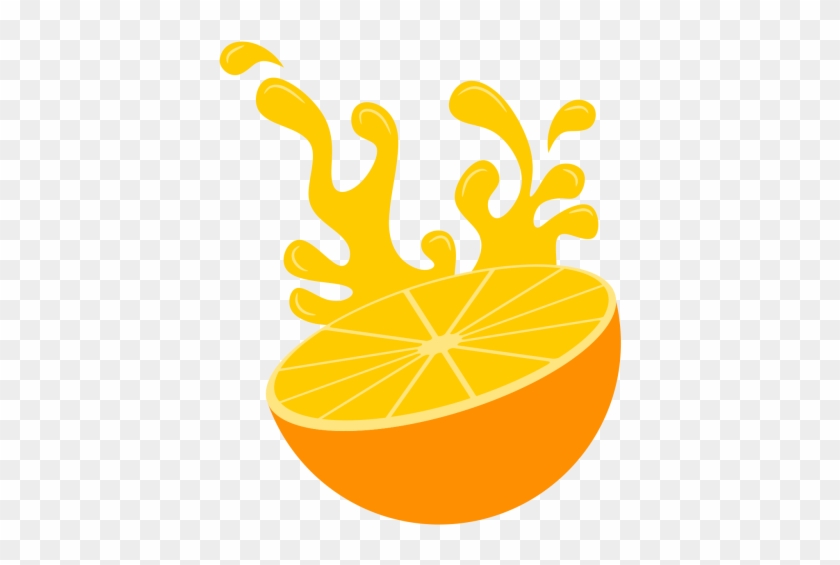 Orange Fruit Vector Logo Png Free Elements - Fruta Laranja Logo Png Clipart #4610794