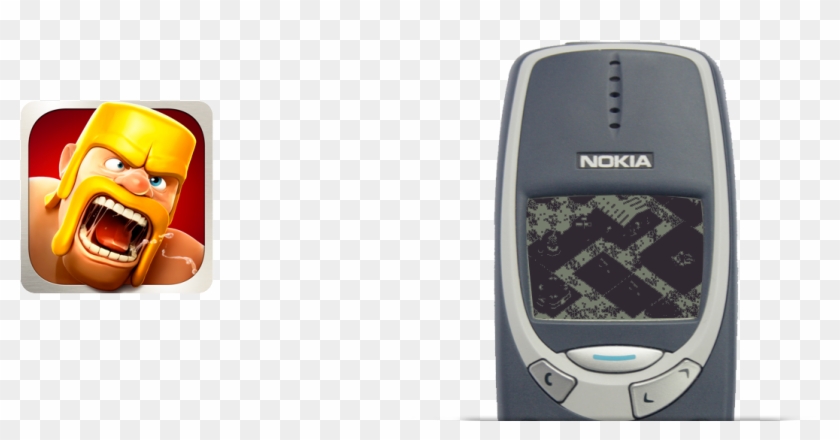 Clash Of Clans - Nokia 3310 Clipart #4611180