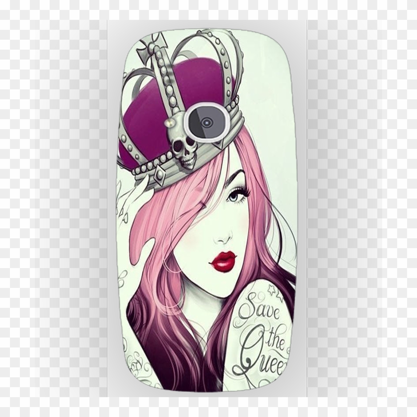 Девушка С Короной Clipart