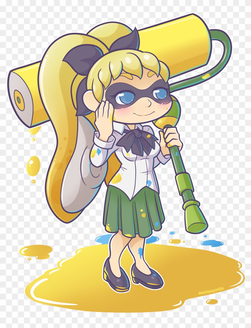 Inklingification - Ara Ara - Splatoon Clipart