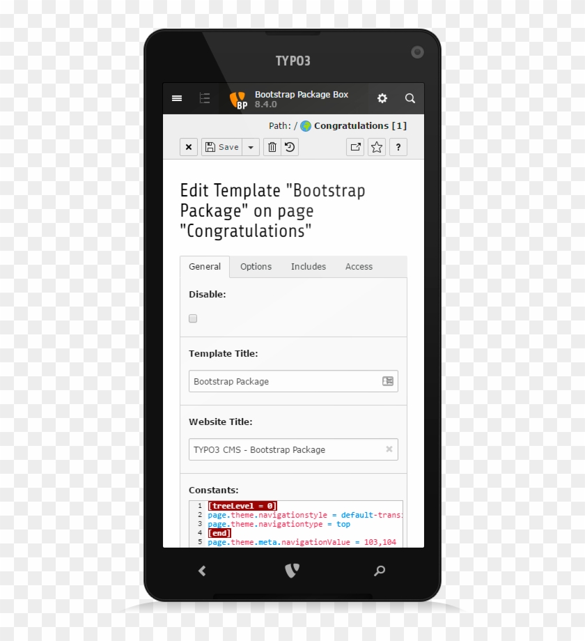Typo3 Phone Edit Template - Mobile Form Designs Clipart #4611482