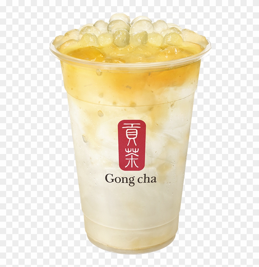 Lemon Aiyu With White Pearl Gong Cha Clipart (4611554) PikPng