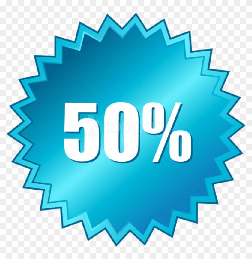 Download -50 Off Sale Label Clipart Png Photo - 50 Off Sticker Png Transparent Png